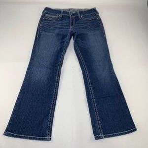 SHORT Ariat Real Dark Wash Classic Bootcut Jeans 31S